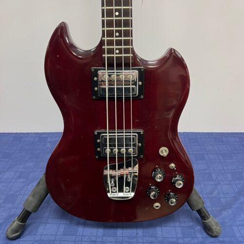 Vintage Guild JS-2 Jetstar 4-String Electric Bass Guitar with Case 1972 - Image 8