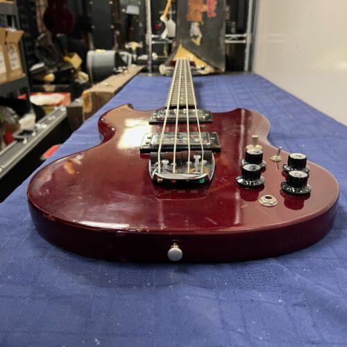 Vintage Guild JS-2 Jetstar 4-String Electric Bass Guitar with Case 1972 - Image 32