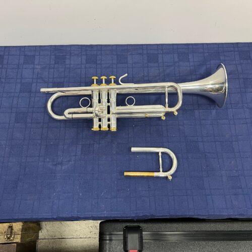 Used Stomvi Lightweight VRII Bb Trumpet with Two Tuning Slides Reverse Leadpipe Rolling Pro Tec Case Just Serviced Made in Spain - Image 2