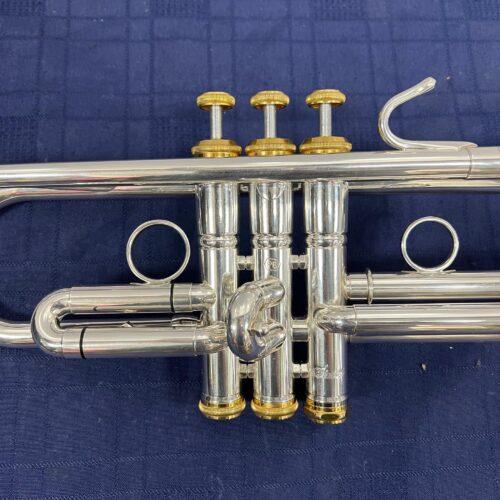 Used Stomvi Lightweight VRII Bb Trumpet with Two Tuning Slides Reverse Leadpipe Rolling Pro Tec Case Just Serviced Made in Spain - Image 4