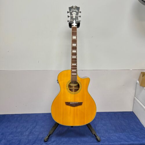 Used D'Angelico DAPCSG200VNATCP Premier Gramercy CS Vintage Natural Acoustic Electric Guitar