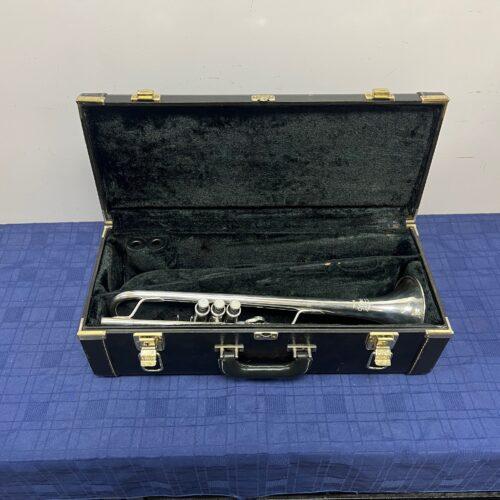 Used Yamaha YTR-8335S Xeno Silver Bb Trumpet with Original Case Just Serviced Made in Japan