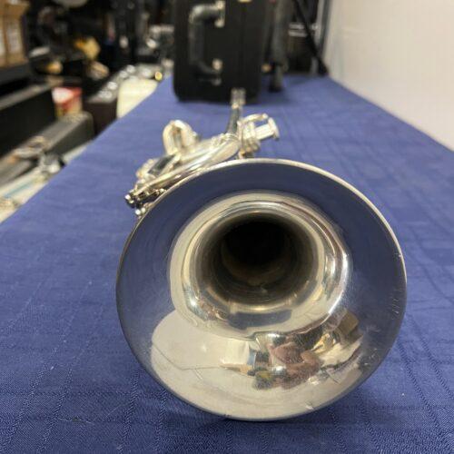 Used Yamaha YTR-8335S Xeno Silver Bb Trumpet with Original Case Just Serviced Made in Japan - Image 8