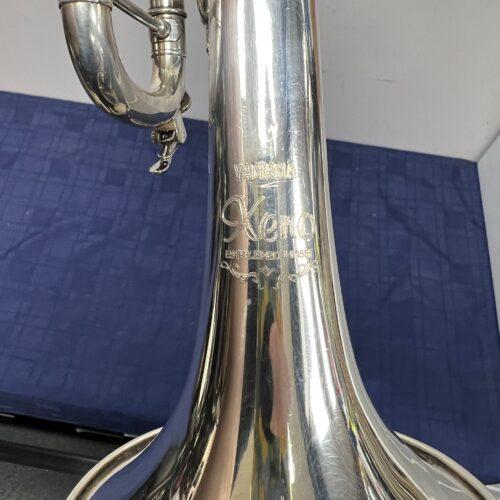 Used Yamaha YTR-8335S Xeno Silver Bb Trumpet with Original Case Just Serviced Made in Japan - Image 9