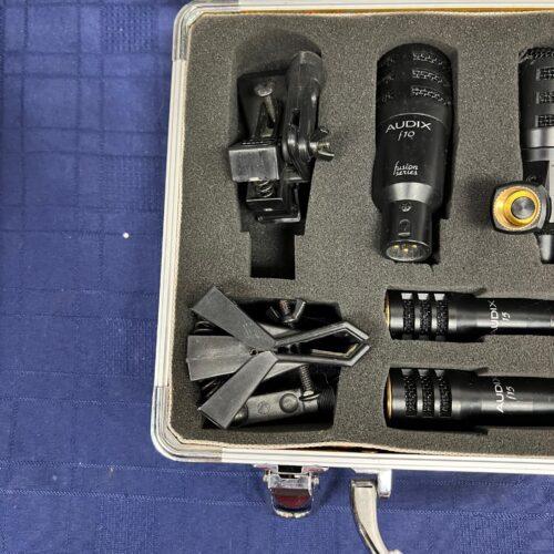 Used Audix F10 Drum Mic Microphone Set with Case - Image 3