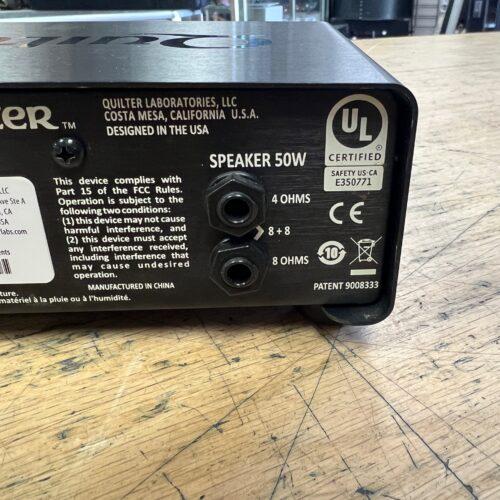 Used Quilter 101 Mini Reverb Guitar Amp Amplifier Head 50-Watt - Image 9