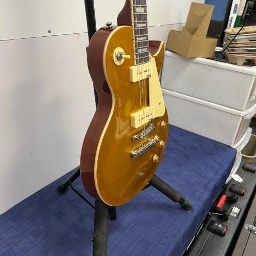 Used Vintage V100GT Gold Top Les Paul Style Electric Guitar with Wilkinson Pickups - Image 10