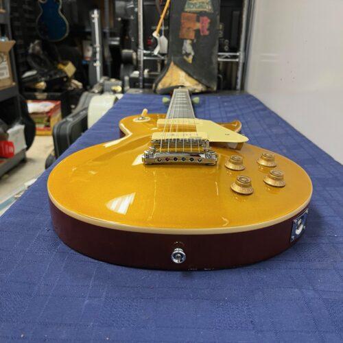 Used Vintage V100GT Gold Top Les Paul Style Electric Guitar with Wilkinson Pickups - Image 22