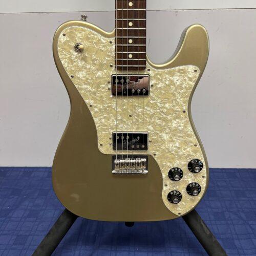 Used Fender Limited Edition American Professional Telecaster Deluxe Champagne 2018 with Case - Image 7