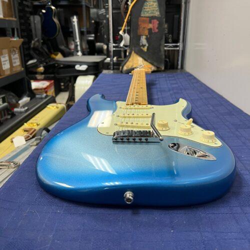 Used 2017 Fender USA American Elite Strat Stratocaster Electric Guitar Sky Burst Metallic w/ Case Extras - Image 23