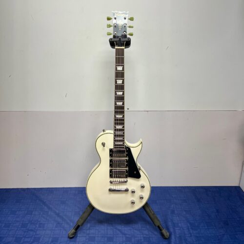 Used Vintage V1003 ReIssued 3 Pickup Electric Guitar Arctic White