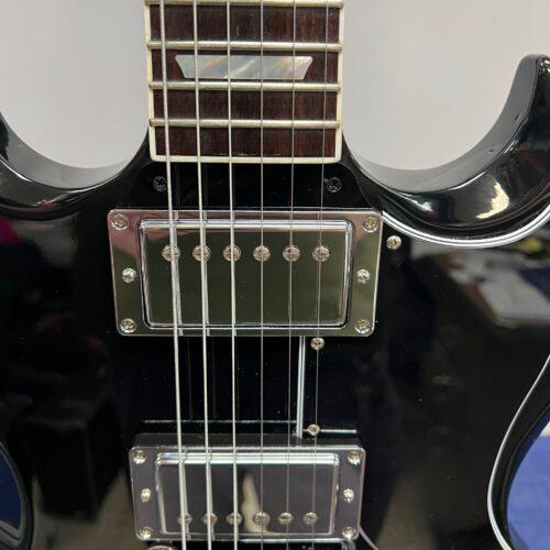 Used Gibson SG High Performance Electric Guitar Black with Original Aluminum Case G Force Robot Tuners 2016 - Image 10