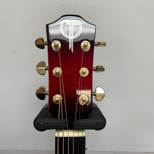 Used Teton STA180CE-AR Auditorium Autumn Burst Acoustic Electric Guitar Arm Rest with Case - Image 4