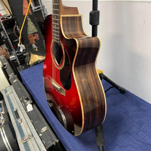 Used Teton STA180CE-AR Auditorium Autumn Burst Acoustic Electric Guitar Arm Rest with Case - Image 13