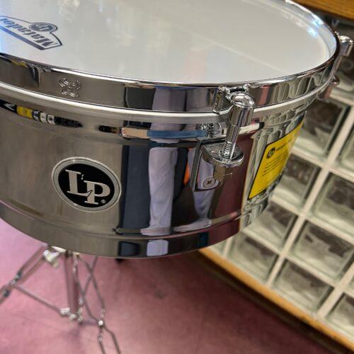 Used Latin Percussion LP Matador Deep Shell 14-/15-inch Timbales - Chrome with Stand - Image 10