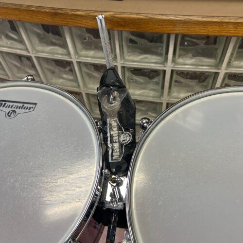 Used Latin Percussion LP Matador Deep Shell 14-/15-inch Timbales - Chrome with Stand - Image 11