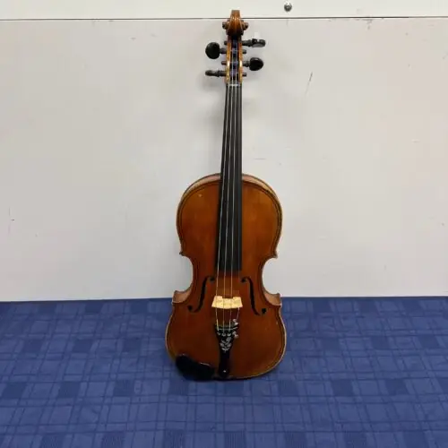 Vintage Caspar da Salo in Brescia 1595 4/4 Violin with Case and Bow - Image 3