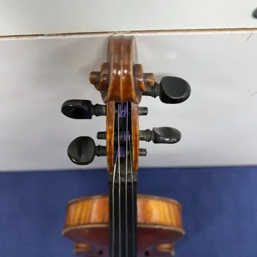 Vintage Caspar da Salo in Brescia 1595 4/4 Violin with Case and Bow - Image 4