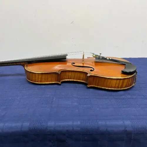 Vintage Caspar da Salo in Brescia 1595 4/4 Violin with Case and Bow - Image 9
