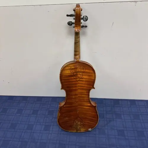 Vintage Caspar da Salo in Brescia 1595 4/4 Violin with Case and Bow - Image 12