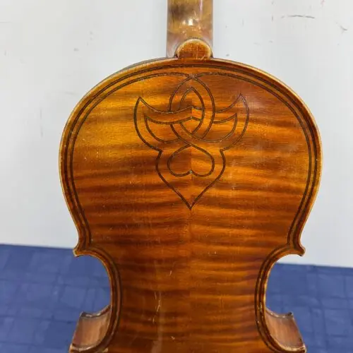 Vintage Caspar da Salo in Brescia 1595 4/4 Violin with Case and Bow - Image 16