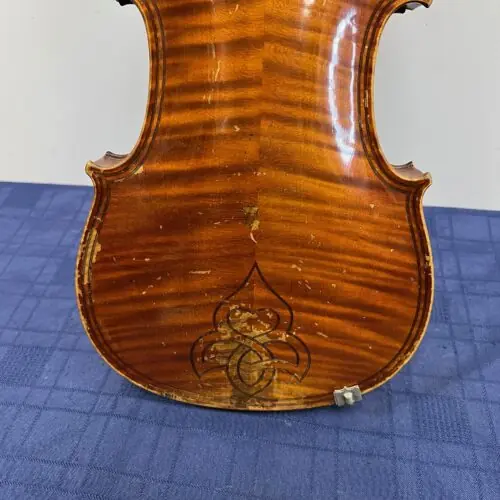 Vintage Caspar da Salo in Brescia 1595 4/4 Violin with Case and Bow - Image 17