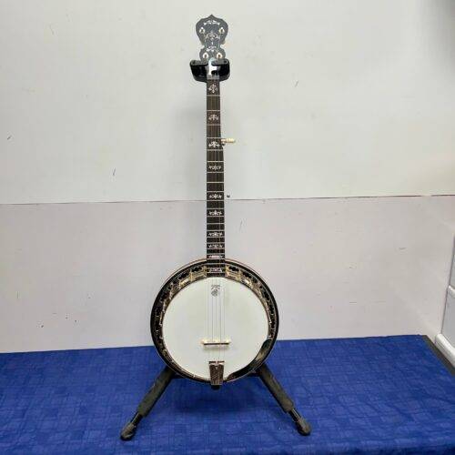 Used Deering Sierra Lefty Left-Handed 5-string Banjo with Resonator and Original Case - Image 2