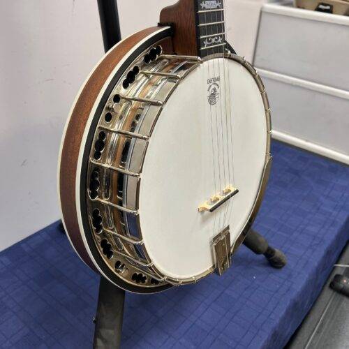 Used Deering Sierra Lefty Left-Handed 5-string Banjo with Resonator and Original Case - Image 12