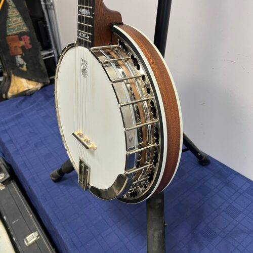 Used Deering Sierra Lefty Left-Handed 5-string Banjo with Resonator and Original Case - Image 13