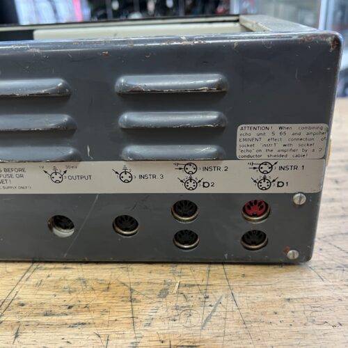 Vintage Dynacord Echocord Super 65 S65 Tube Tape Echo Delay Reverb Effects Unit Made in West Germany 1960's - Image 13