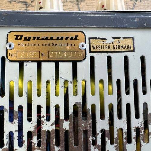 Vintage Dynacord Echocord Super 65 S65 Tube Tape Echo Delay Reverb Effects Unit Made in West Germany 1960's - Image 17