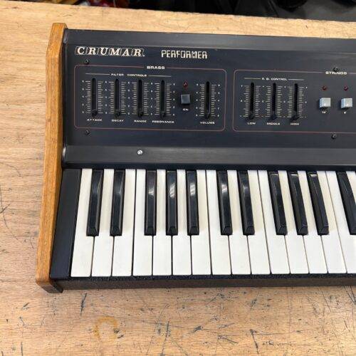 Vintage Crumar Performer PR/F Synth Synthesizer 49-Key Keyboard Made in Italy 1979 - Image 2