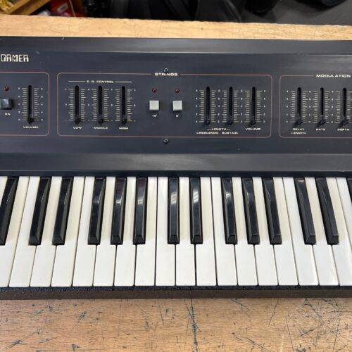 Vintage Crumar Performer PR/F Synth Synthesizer 49-Key Keyboard Made in Italy 1979 - Image 3