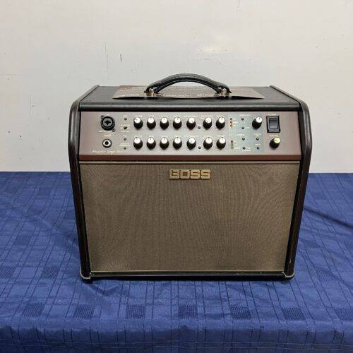 Used Roland Boss ACS-Pro Acoustic Singer Pro Guitar Amp Amplifier with Footswitch - Image 2