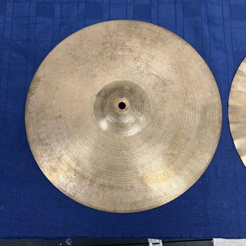 Vintage Paiste 2002 Sound Edge 14" Hi Hat Cymbal Pair Black Label - Image 2