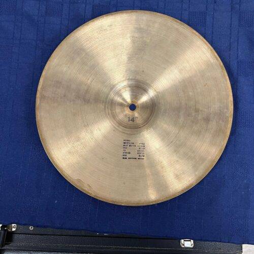 Vintage Paiste 2002 Sound Edge 14" Hi Hat Cymbal Pair Black Label - Image 6