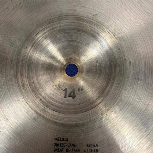Vintage Paiste 2002 Sound Edge 14" Hi Hat Cymbal Pair Black Label - Image 7