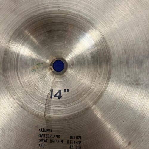 Vintage Paiste 2002 Sound Edge 14" Hi Hat Cymbal Pair Black Label - Image 14