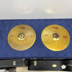Vintage Paiste 3000 Rude Hi Hat Cymbal Pair Made in Switzerland