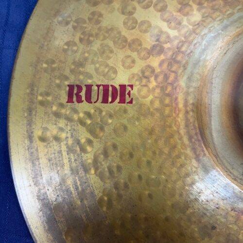 Vintage Paiste 3000 Rude Hi Hat Cymbal Pair Made in Switzerland - Image 4