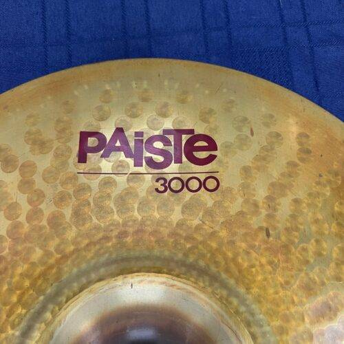 Vintage Paiste 3000 Rude Hi Hat Cymbal Pair Made in Switzerland - Image 12