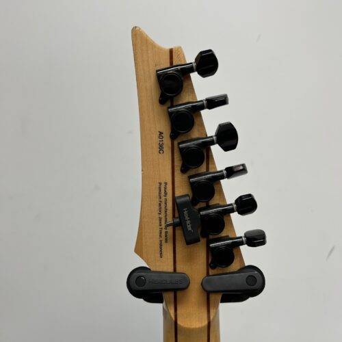 Used Ibanez RG1XXV RG 25th Anniversary Natural Solid Body Electric Guitar with Gig Bag Fluorescent Yellow - Image 16