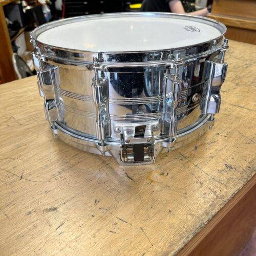 Vintage Tama ImperialStar 14"x6.5" steel metal snare drum made in Japan Imperial Star - Image 2
