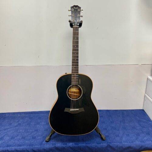 Used Taylor AD17E Blacktop Acoustic Electric Guitar with Aero Case 2020 - Image 2