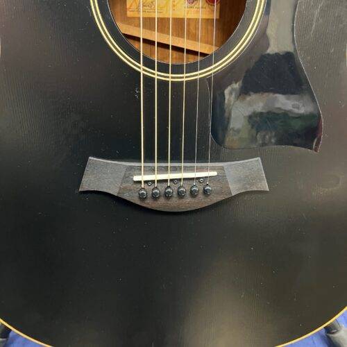 Used Taylor AD17E Blacktop Acoustic Electric Guitar with Aero Case 2020 - Image 9