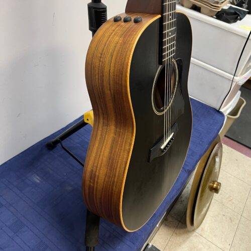 Used Taylor AD17E Blacktop Acoustic Electric Guitar with Aero Case 2020 - Image 10