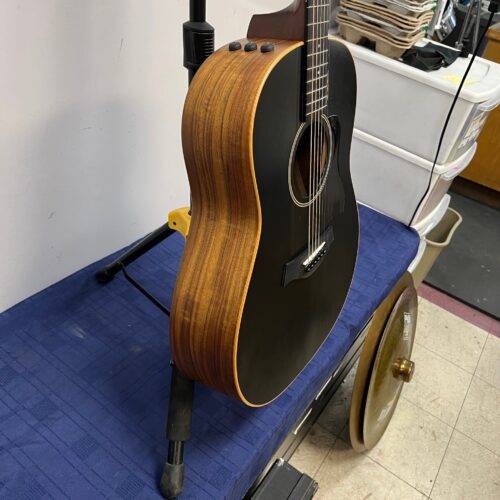 Used Taylor AD17E Blacktop Acoustic Electric Guitar with Aero Case 2020 - Image 13