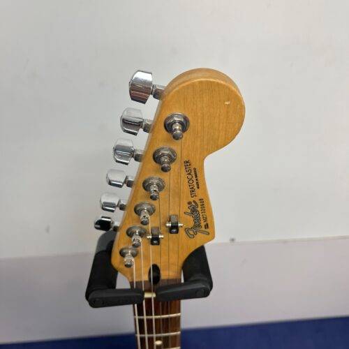 Used Fender Strat Stratocaster HSS Electric Guitar Made in Mexico 2008 Sunburst - Image 2