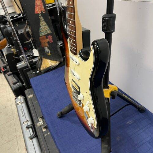 Used Fender Strat Stratocaster HSS Electric Guitar Made in Mexico 2008 Sunburst - Image 11