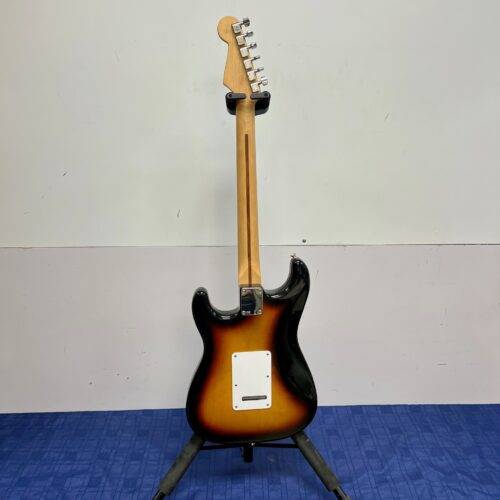 Used Fender Strat Stratocaster HSS Electric Guitar Made in Mexico 2008 Sunburst - Image 12